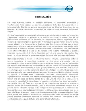 Desarrollo Humano Integral1