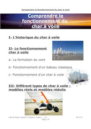 Document Complet Char A Voile