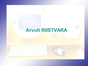Arvuti Riistvara