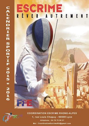 Calendrier 2015 2016 Escrime Auvergne Et Rhône Alpes