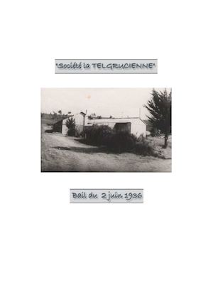 Société "la Telgrucienne" Bail02061936