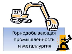 география 10 класс металлургия и горнодобывающя промышленность