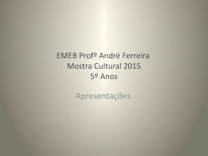 5ºs Anos