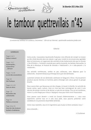 Tambour n°45 Décembre2015