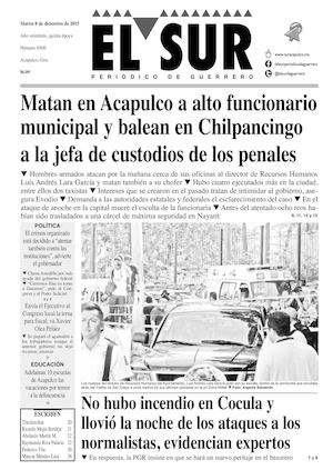 El Sur Martes 08122015