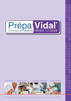 Cours de soutien PACES Toulouse : Prépa Vidal