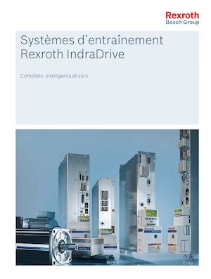 Catalogue - Entrainements IndraDrive