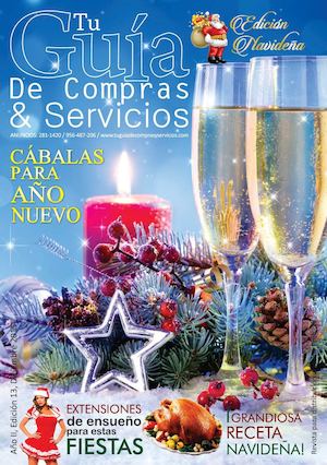 Revista Tu Guía De Compras Y Servicios Edición Navideña 2015