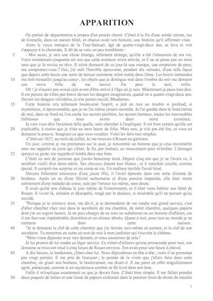 Apparition Maupassant 1883