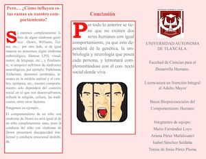 Bases Biopsicosociales del Comportamiento Humano