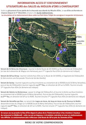 Plan Accès Ors En Période De Travaux