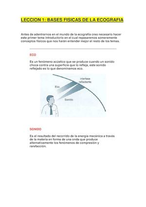 (Medicina) Curso Ecografia Basica