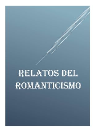 Relatos Del Romanticismo