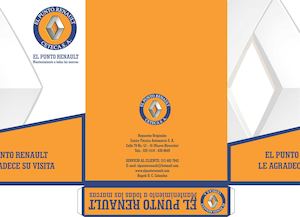 Carpeta punto Renault