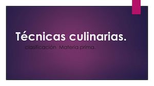 Clasificacion De Los Alimentos