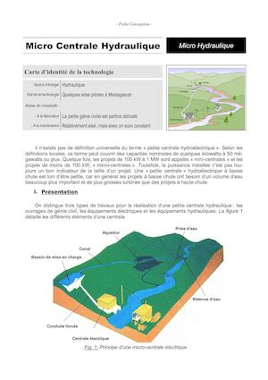 Micro Centrale Hydraulique