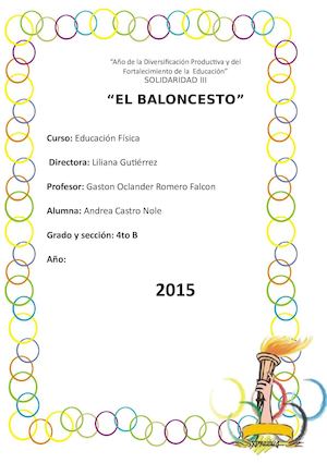 El Baloncesto