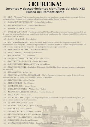 ¡Eureka! Inventos y descubrimientos científicos del siglo XIX