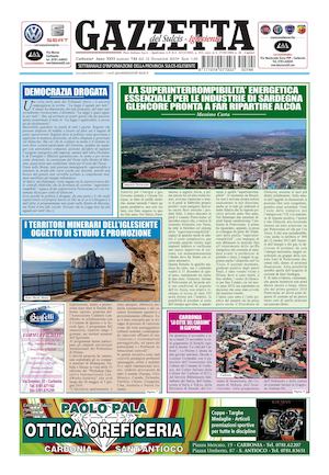 Gazzetta del Sulcis Iglesiente N° 744 del 12.11.2015