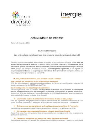 Communique De Presse Bilan Diversité2015 Vf