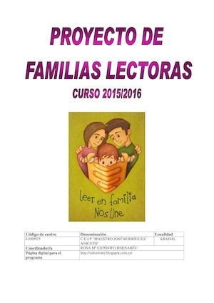 Mi Proyecto Familias Lectoras