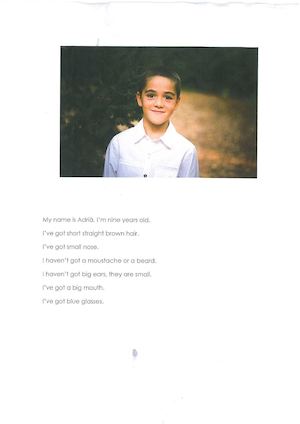 This is me! Pupils in Grade 4 taling about themselves