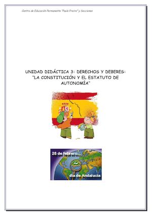 Unidad Didáctica Constitución