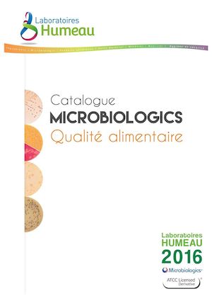 SOUCHES ATCC CATALOGUE MICROBIOLOGICS 2016