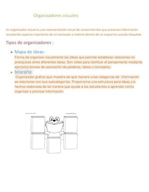 Organizadores visuales