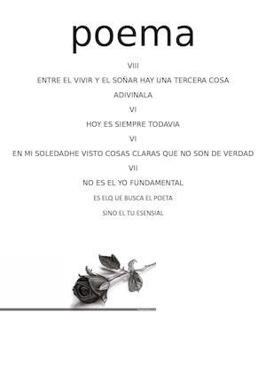 Poema modernista