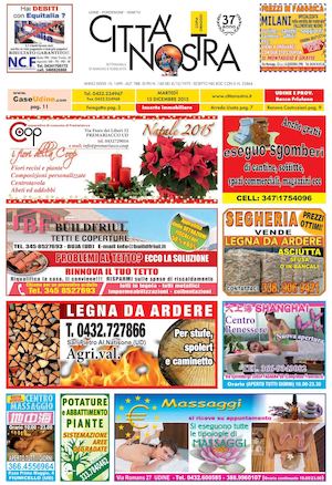Città Nostra Udine del 15.12.2015 n. 1499