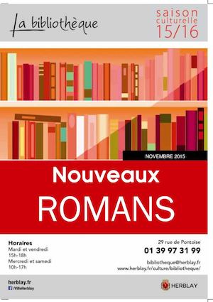 Nouveautés Adultes Novembre 2015