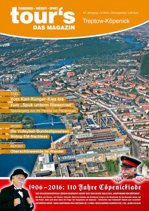 TOUR`S MAGAZIN REGIONAL TREPTOW-KÖPENICK 2/2015