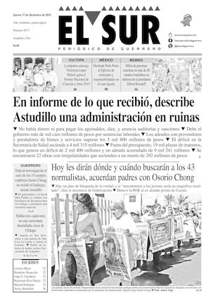 El Sur Jueves 17122015