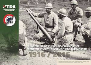 Calendrier 2016 du centenaire du l'invention du mortier
