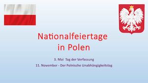 Nationalfeiertage In Polen 1