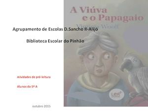 A Viuva e O Papagaio