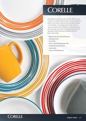 Corelle Catalogue 2015