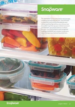 SNAPWARE - Catalogue 2015