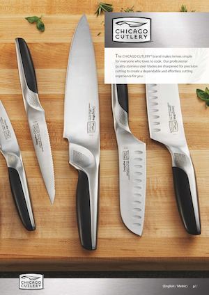 CHICAGO CUTLERY  - Catalogue 2015