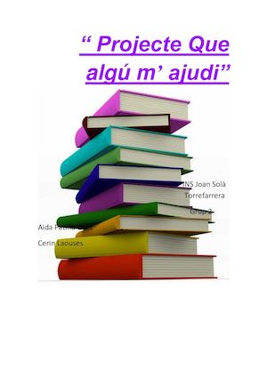 Projecte Que Algú M