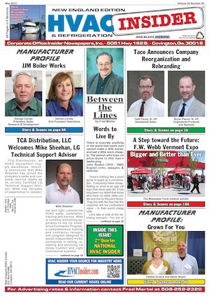 New England HVAC Insider News - May 2015
