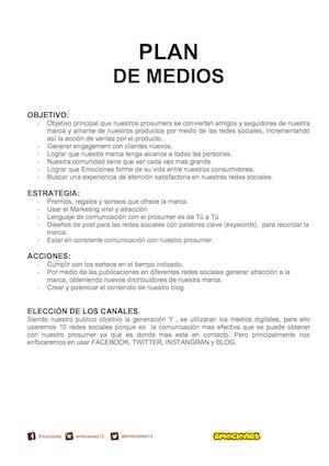Plan De Medios Matriz De Contenidos Estadistica De Redes Sociales