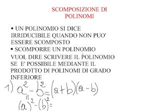 Scomposizione Polinomi