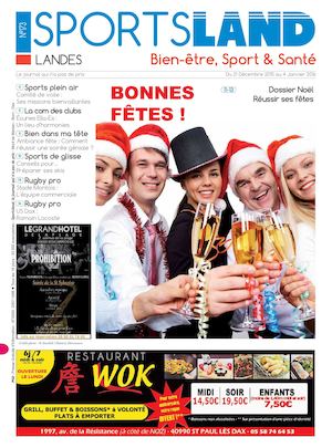 SPORTSLAND N°173 - 21 DÉCEMBRE 2015 - DAX