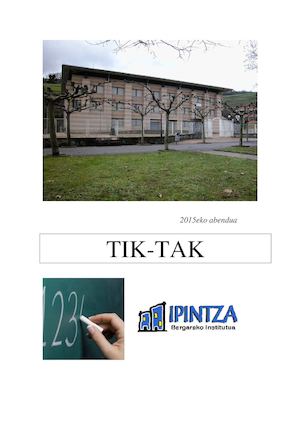 Tik Tak 2015eko Abendua