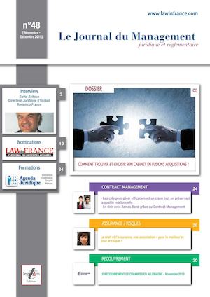 Journal du Management Juridique n48