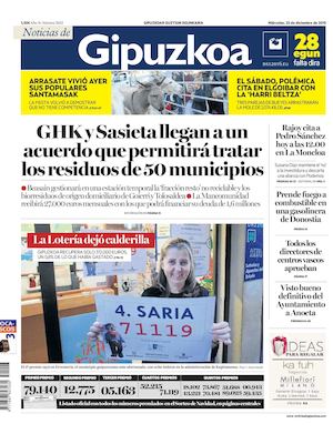 Noticias de Gipuzkoa 20151223