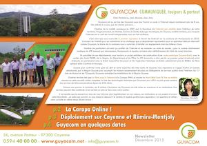 Newsletter Guyacom Décembre 2015