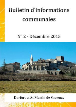 Bulletin municipal Durfort et ST Martin de Sossenac